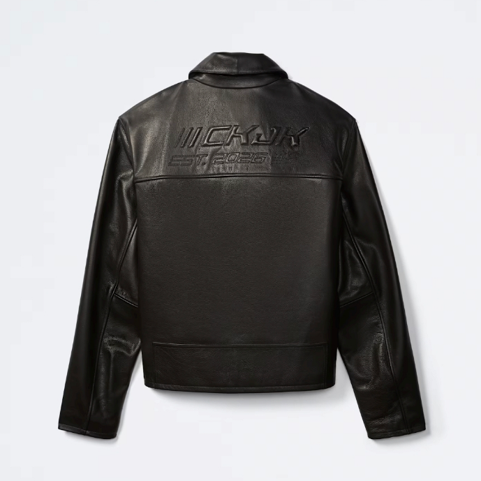 Jungkook Calvin Klein Leather Jacket