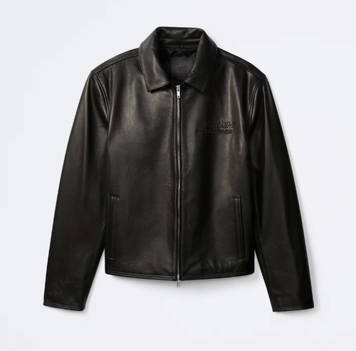 Jungkook Calvin Klein Leather Jacket