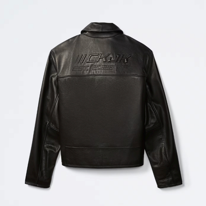 Jungkook Calvin Klein Leather Jacket